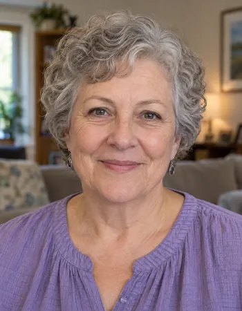 Portrait supplied with the review from Edna F.