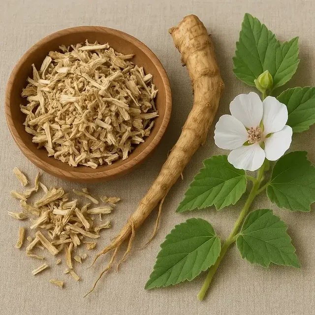 Marshmallow root — photographed, not in the formula
