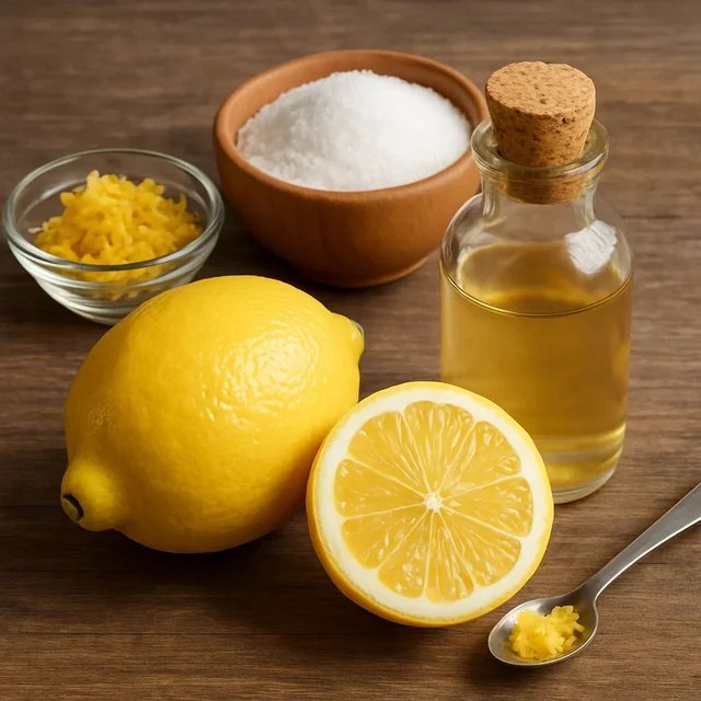Organic lemon — named, unweighed